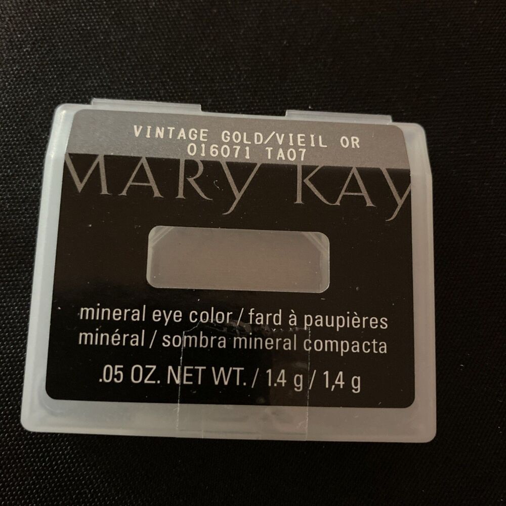 Mary Kay Mineral Eye Color Vintage Gold Eyeshadow